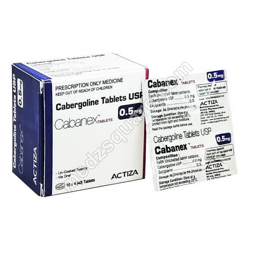 Cabanex 0.5mg (Cabergoline)