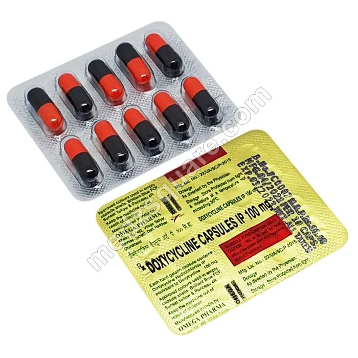 Doxycycline IP 100Mg Strip
