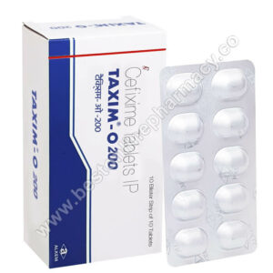 Buy Taxim O 200 | Cefixime | Up to 20% OFF | Medzsquare