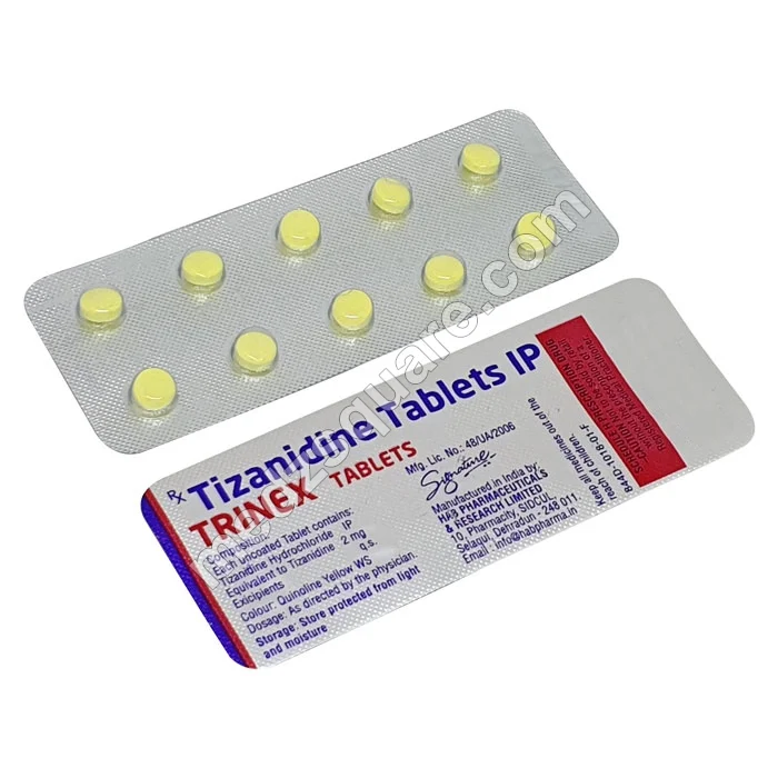 Trinex 2mg (Tizanidine)