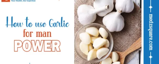 How to use garlic for man power