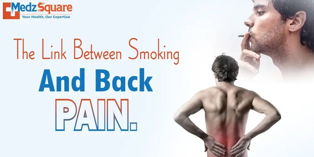 The link between Smoking and Back pain.
