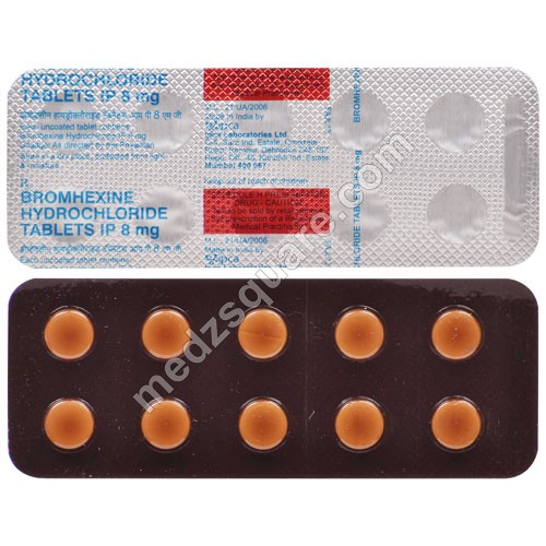 Bromhexine Hydrochloride 8mg