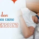 How does sleep apnea cause hypertension?