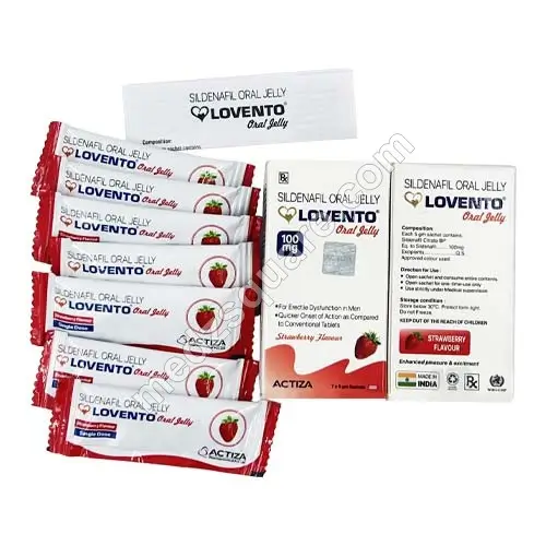 Lovento Oral Jelly Strawberry
